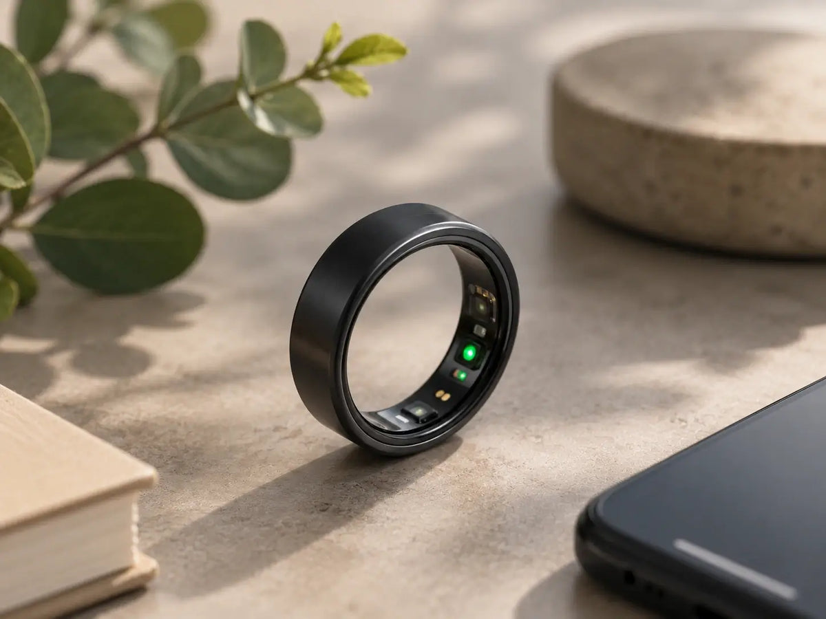 TECHQO smart ring for sleep, activity and everyday wellness tracking