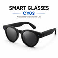 CY03 AI Smart Glasses with built-in camera, audio and smart features